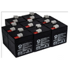 Replacement Battery for Mennen Medical 743 NEONATAL MONITOR  - 8 PACK