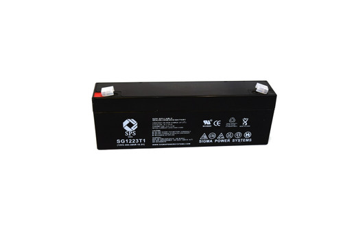 12V 2.3 Ah Replacement Battery for Invivo Research Inc. 4500 MRI (1 Pack)