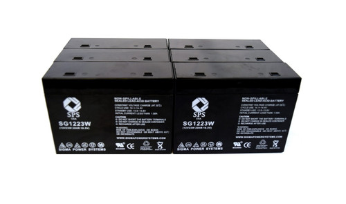 12V 5Ah (1223W) - for MK Battery B00639 (6 PACK)