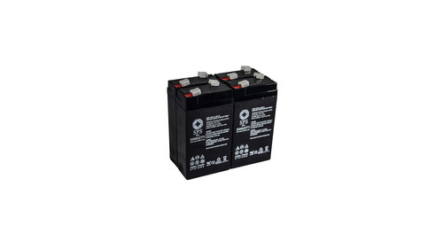 6 V 3.2 Ah TT1. Terminal T1 Replacement Battery for Chloride 6V3.0AH (4 PACK)
