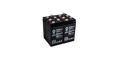 6 V 3.2 Ah TT1. Terminal T1 Replacement Battery for SLA634 (6 PACK)