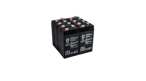 6 V 3.2 Ah TT1. Terminal T1 Replacement Battery for Chloride 6V3.0AH (8 PACK)