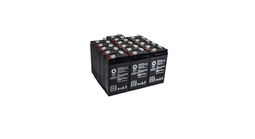 6 V 3.2 Ah TT1. Terminal T1 Replacement Battery for Sonnenschein LCR6V3.2P (16 PACK)