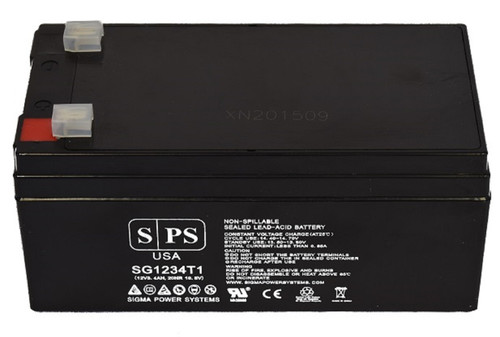 SPS Brand  12V 3.4 Ah Replacement  battery