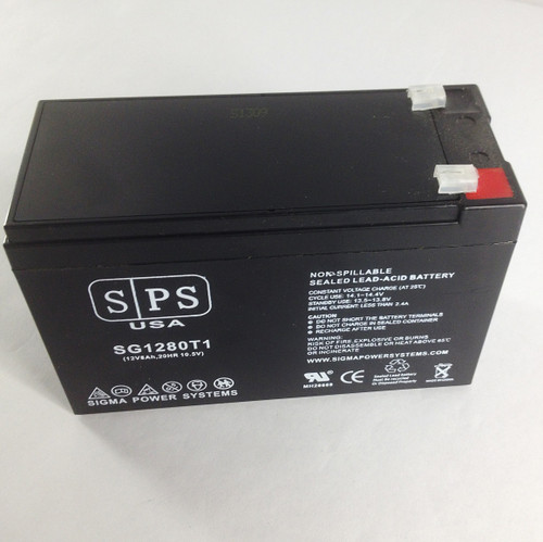 SPS Brand 6V 1.3 Ah (Terminal T1) Replacement battery (SG0613T1) for  Lichpower DJW6-12 (20 PACK) 