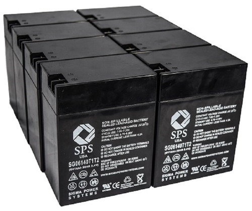 6 V 14 Ah Replacement Battery for Dual Lite 12-273 (8 PACK)