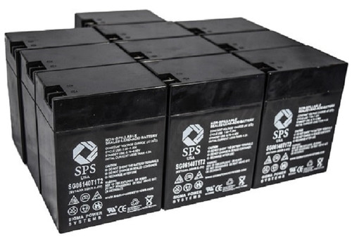 6 V 14 Ah Replacement Battery for Emergi-Lite 12M4 (12 PACK)