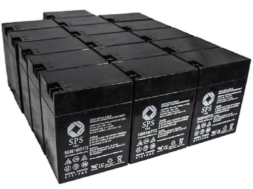 6 V 14 Ah Replacement Battery for Teledyne Big Beam S610 (16 PACK)