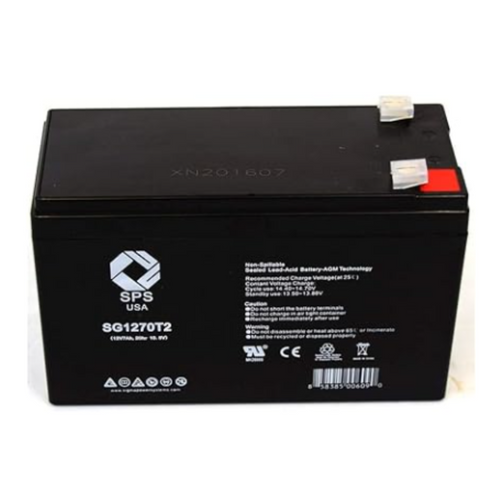 12V 7 Ah Replacement Battery (SG1270T2) for APC SMX48RMBP2U UPS (1 PACK)