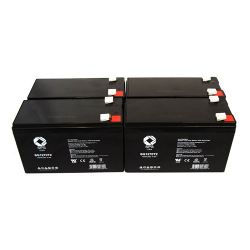 12V 7 Ah Replacement Battery (SG1270T2) for APC BACK- RS BR1500LCD UPS (5 PACK)
