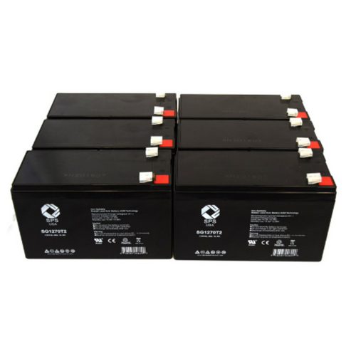 12V 7 Ah Replacement Battery (SG1270T2) for Alpha Technologies Pinnacle 2000 RM UPS (6 PACK)