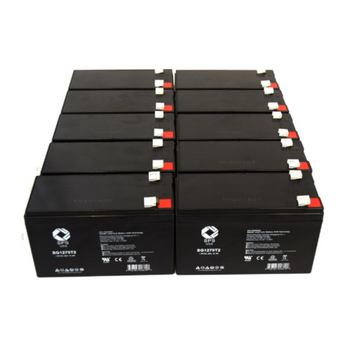 12V 7 Ah Replacement Battery (SG1270T2) for Best Power LI 750 (Fortress Rack Mount) UPS (10 PACK)
