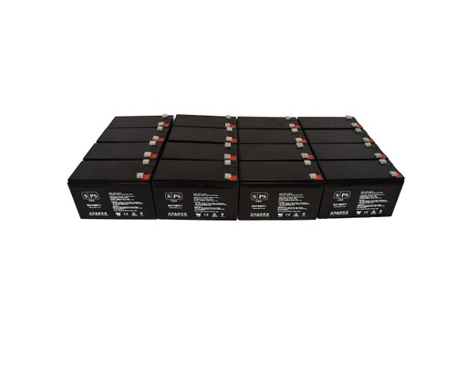 12V 8 Ah Replacement Battery  (Terminal T1)  for Bruno SRE-2010 Wheelchair (16 PACK)