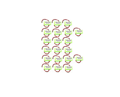 2.4V 500 mAh Replacement Battery for Memorex KXTG4000B Cordless Phone Battery (20 PACK)