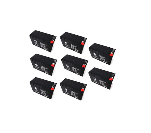 SPS Brand 12V 9 Ah Replacement Battery (SG1290FP) for Stanley  PPRH3 (8 pack)