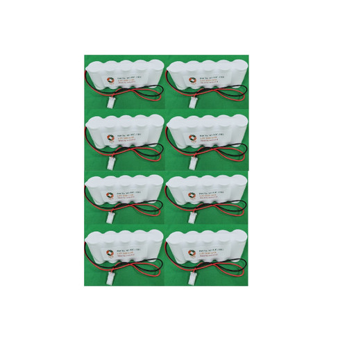 6V 5000 mAh Replacement Battery for Applied Technology Quamanalyzer (8 Pack)