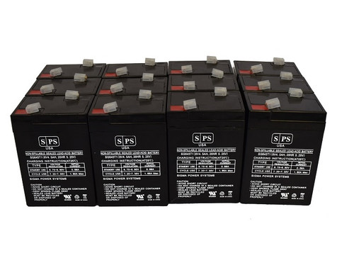 6V 4.5 Ah UPS Replacement Battery for Elgar IPS600 (12 Pack)