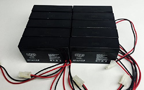 12V 0.8 Ah Replacement Battery for Power Kingdom PS0.8-12 (20 Pack)