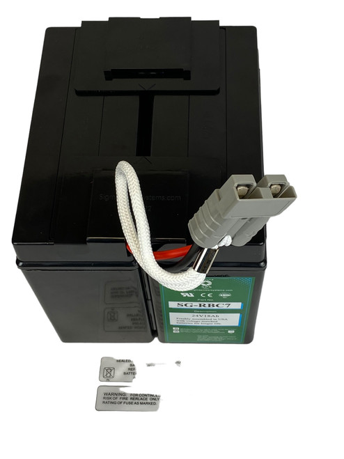 SPS Brand 24V 18Ah Replacement for APC SU1000XLNETᅠRBC7 Battery Cartridge (2 Pack) SPS Brand 24V 18Ah Replacement for APC SU1000XLNETᅠRBC7 Battery Cartridge (2 Pack)