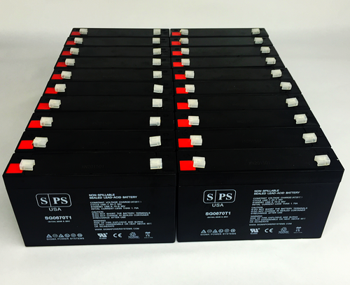 6V 7 Ah Replacement Battery for Dyna Ray 540D2 (50 Pack)