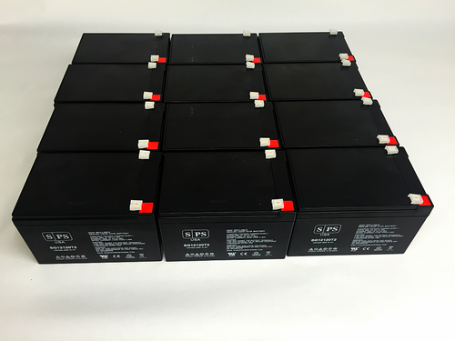 12V 12 Ah Replacement Battery for UPS CSB Gp12120f2 Terminal T2 (12 Pack)