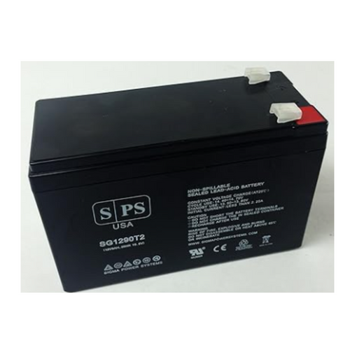 12V 9Ah Replacement Battery (SG1290T2) for RX50IN (RBC2) (Terminal T2) (1 Pack)