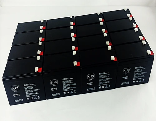 12V 9Ah Replacement Battery for PCM Powercom Black Knight Pro (Terminal T2) (24 Pack)