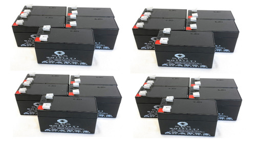 12V 1.3Ah Replacement Battery for Zeus PC1.3-12 (20 Pack)