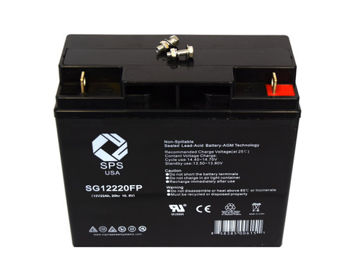 12V 22Ah Replacement Battery for MGE SV20 UPS (1 Pack) 12V 22Ah Replacement Battery for MGE SV20 UPS (1 Pack)