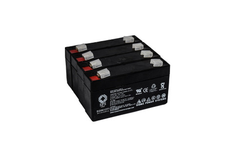 Replacement Battery for IBM 3624 TELLER  - 4 PACK
