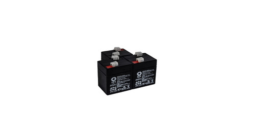 Replacement Battery for Radionics TCA-1  - 3 PACK