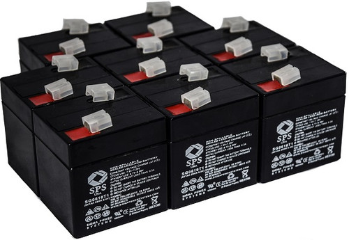 Replacement Battery for Elsar 2304  - 8 PACK