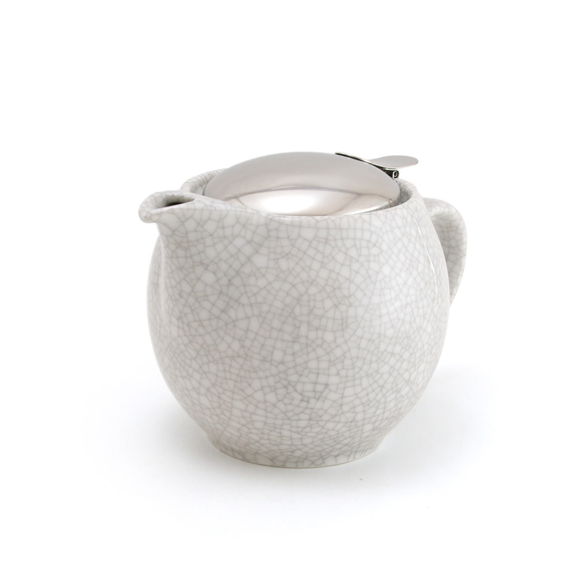 White/Grey Crackle Universal Teapot 450ml