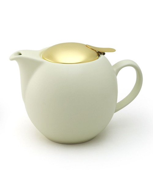 Gelato Vanilla Universal Teapot 1000ml with Gold Lid Gelato Vanilla Universal Teapot 1000ml with Gold Lid