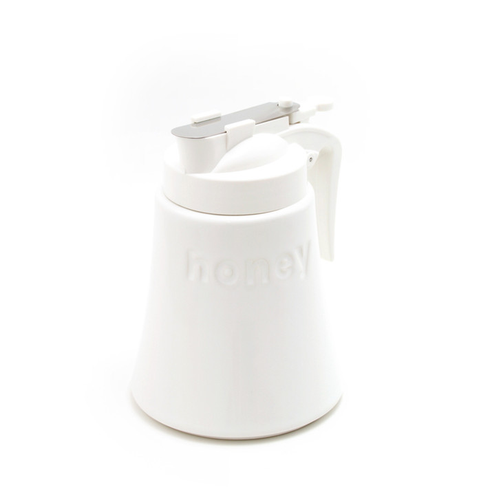 White Honey Pot