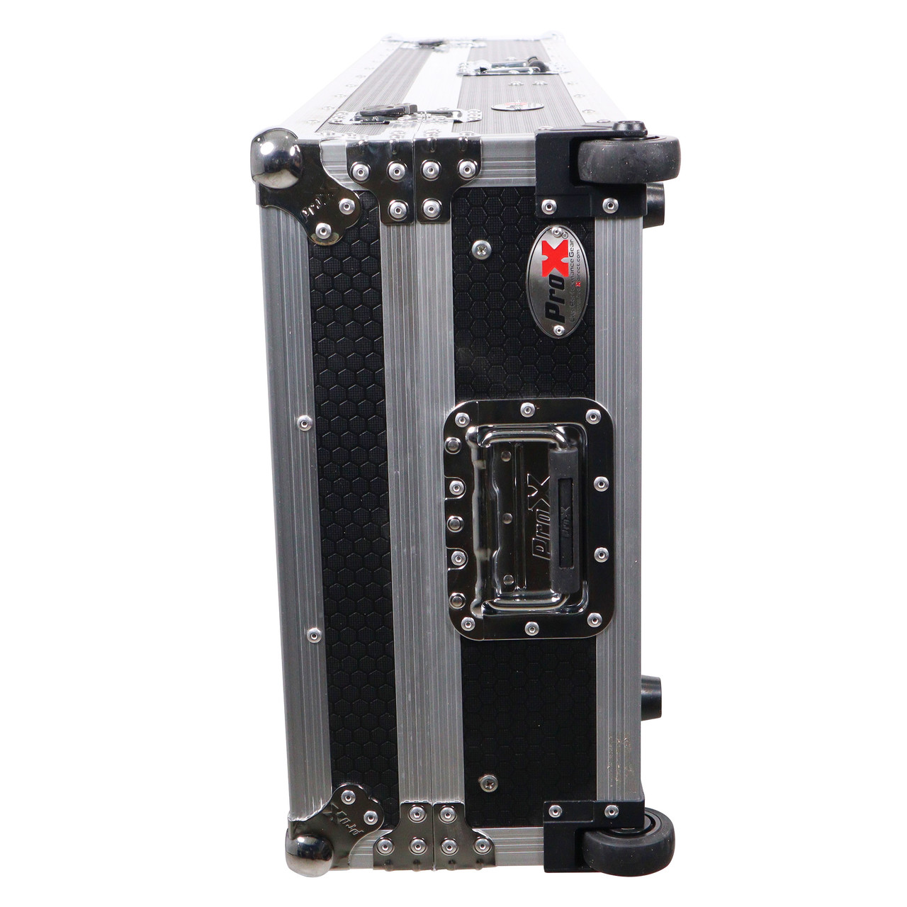 DJ Coffin Flight Case for (2) 1200 Style Turntables 10-inch 12