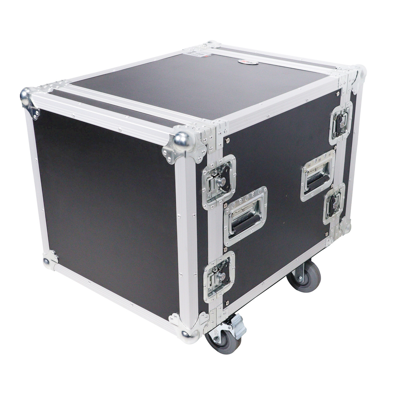 ProX 12U Vertical Amp Rack Mount Flight Case with Caster Wheels