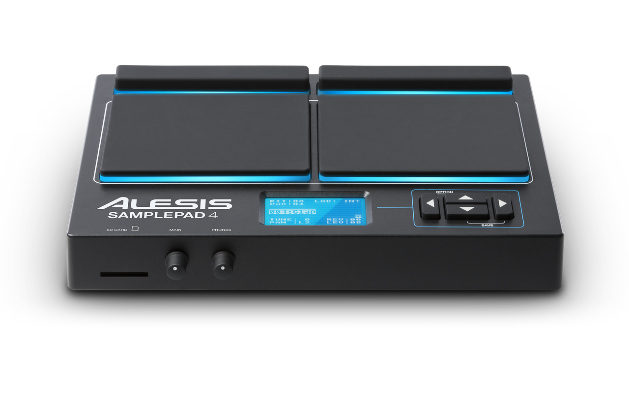 Alesis SamplePad 4 サンプラー Alesis SamplePad 4 | 4-Pad Percussion and Sample-Triggering Instrument
