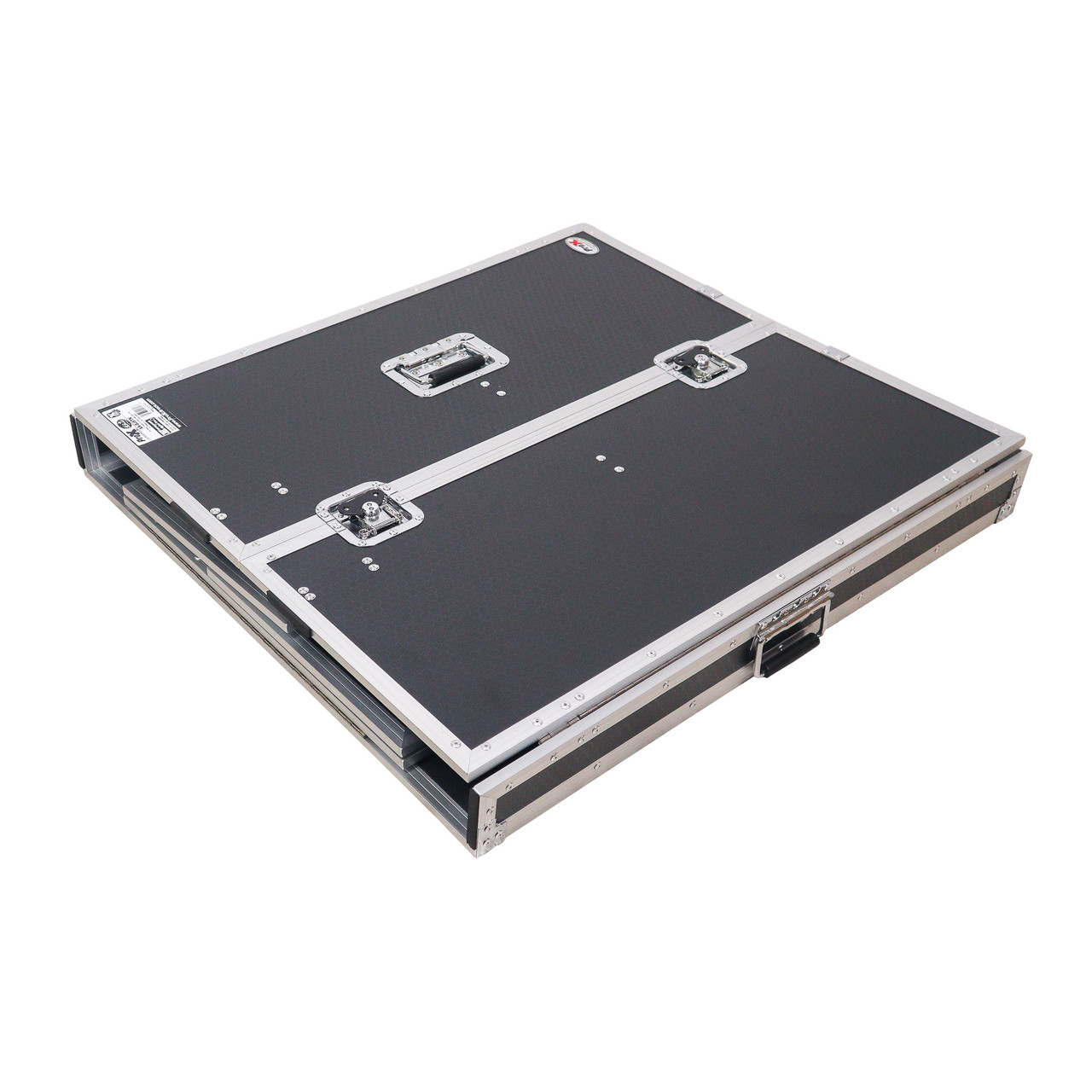 ProX Transformer Flight Case Style Folding DJ Table and