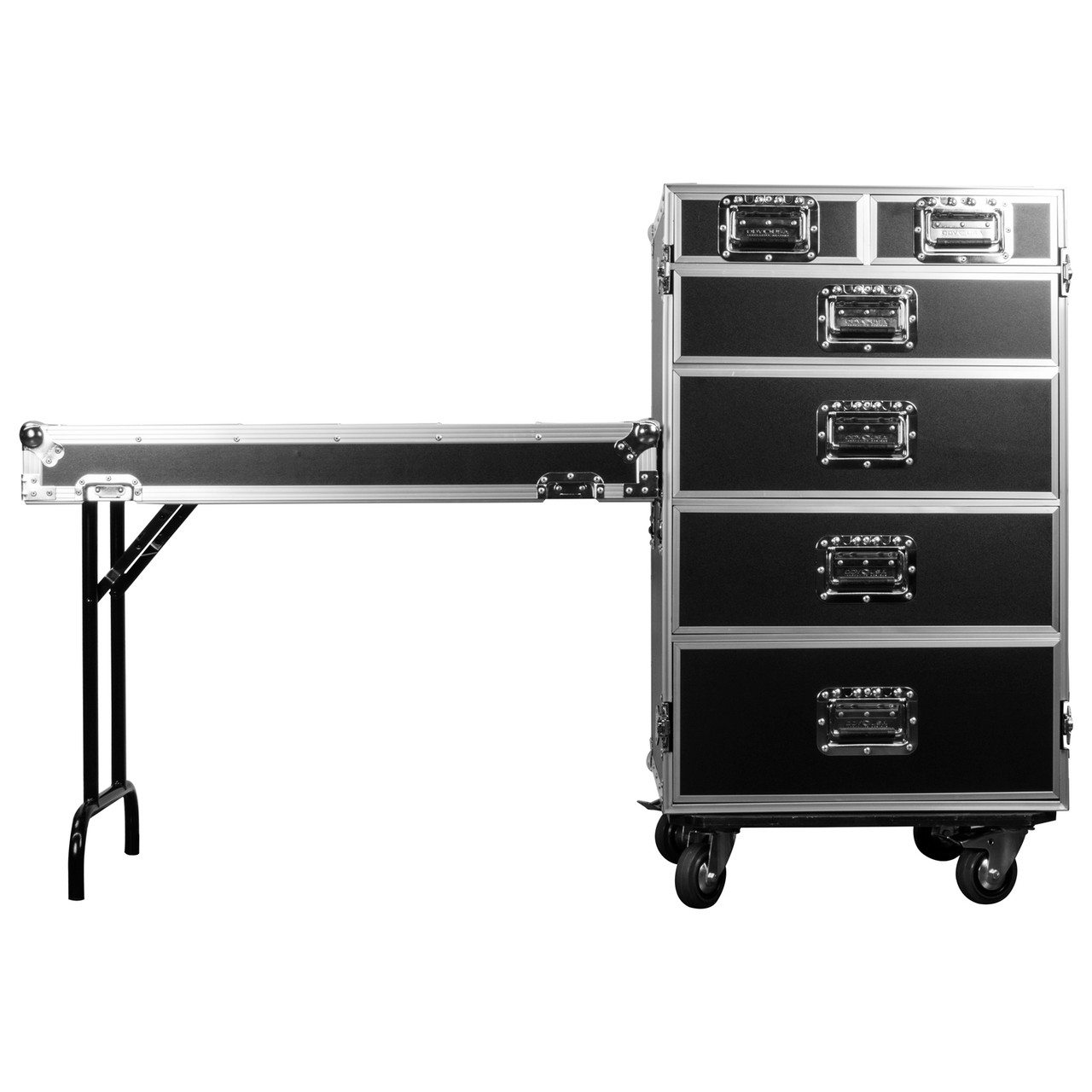 Odyssey Deluxe Six Drawer Workbox Tour Flight Case with
