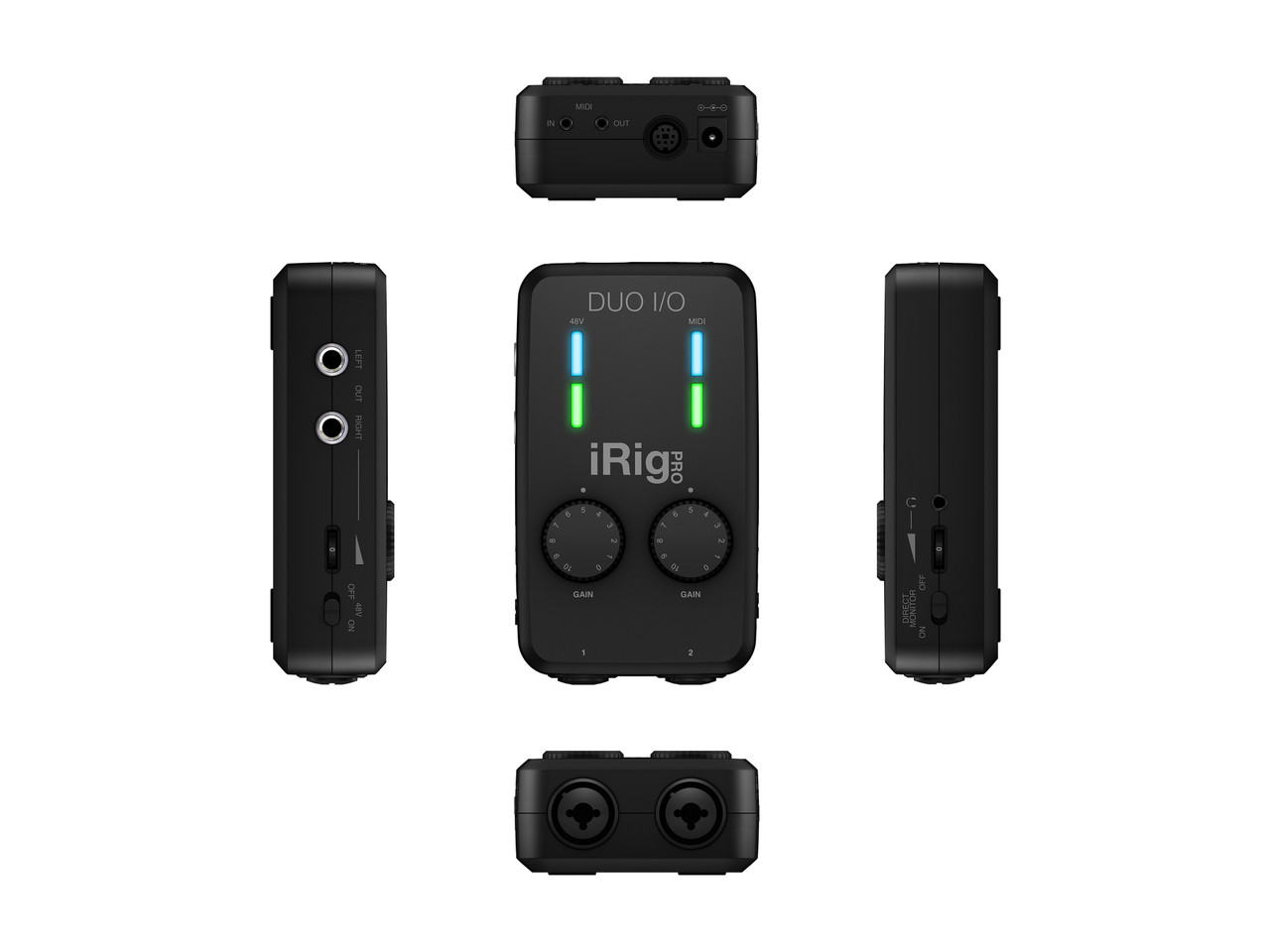 iRig Pro Duo I/O | 2-Channel Audio Interface with MIDI