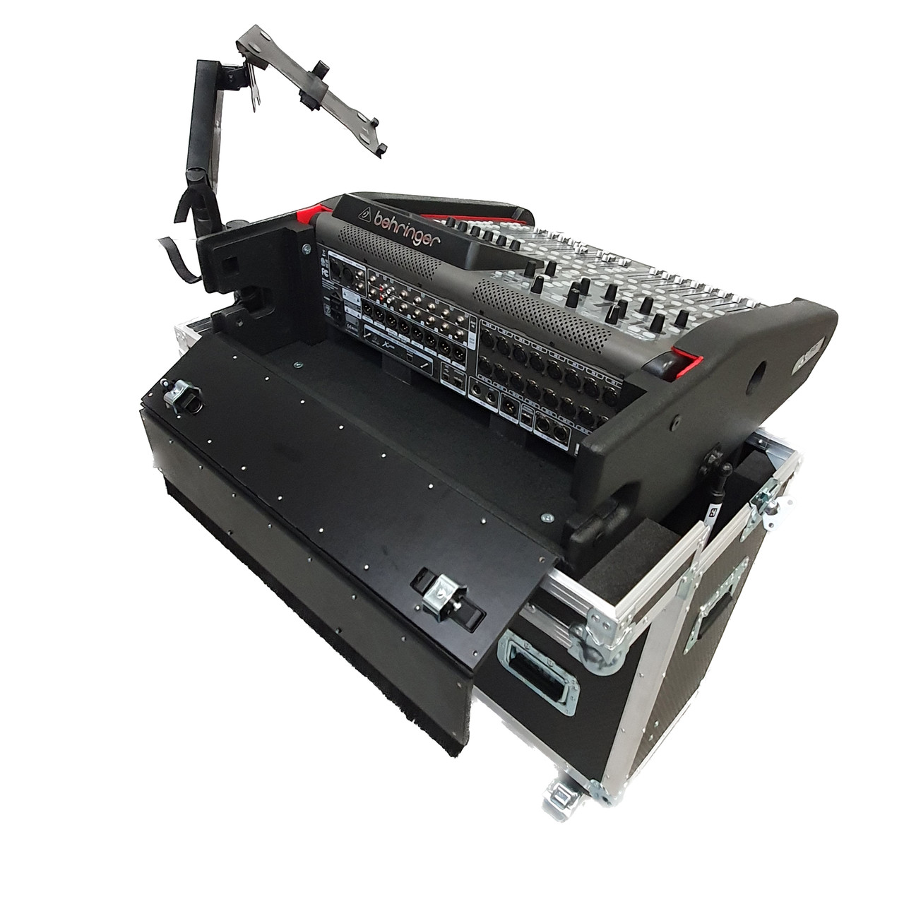ProX Flip-Ready Easy Retracting Hydraulic Lift Case for Behringer