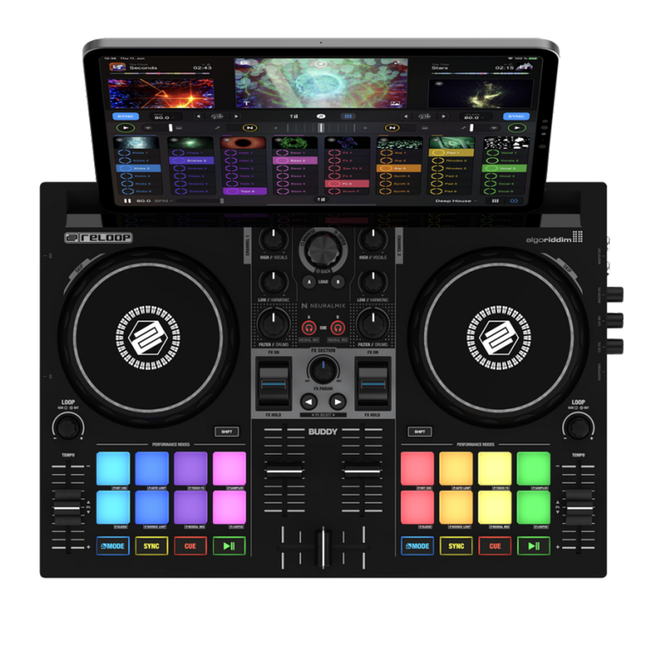【美品】Reloop Buddy DJコントローラー Reloop Buddy - NLFX Professional