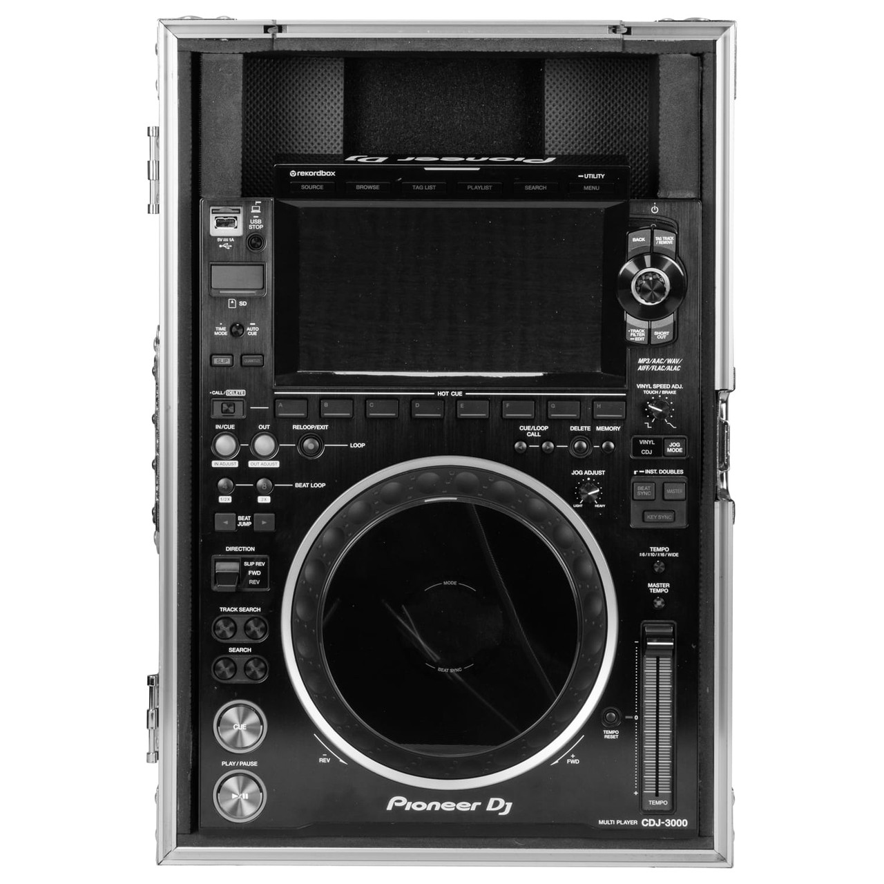 Odyssey Pioneer DJ CDJ-3000 Flight Case with Removable Back Panel