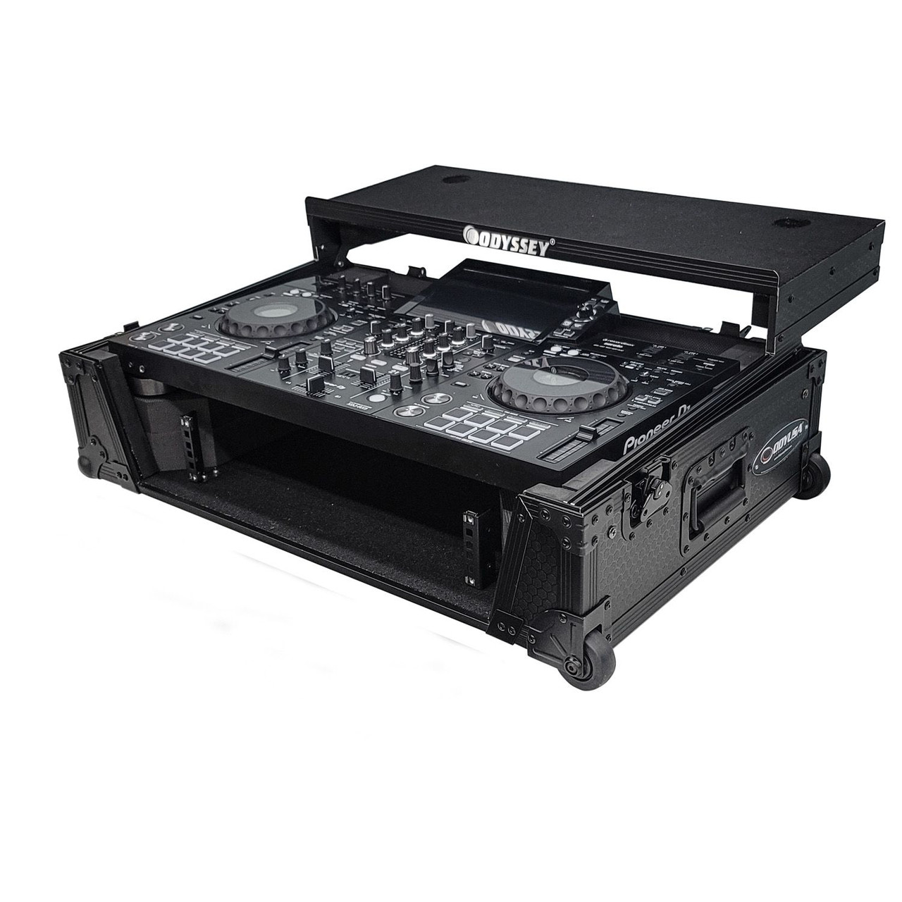 Odyssey Pioneer XDJ-RX3 / XDJ-RX2 Industrial Board Glide Style 2U Case