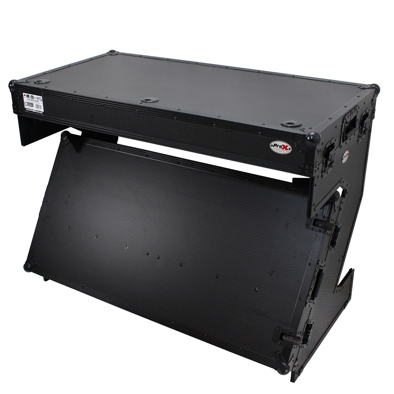 DJ Z-Table Folding DJ Table & Mobile Workstation Flight Case