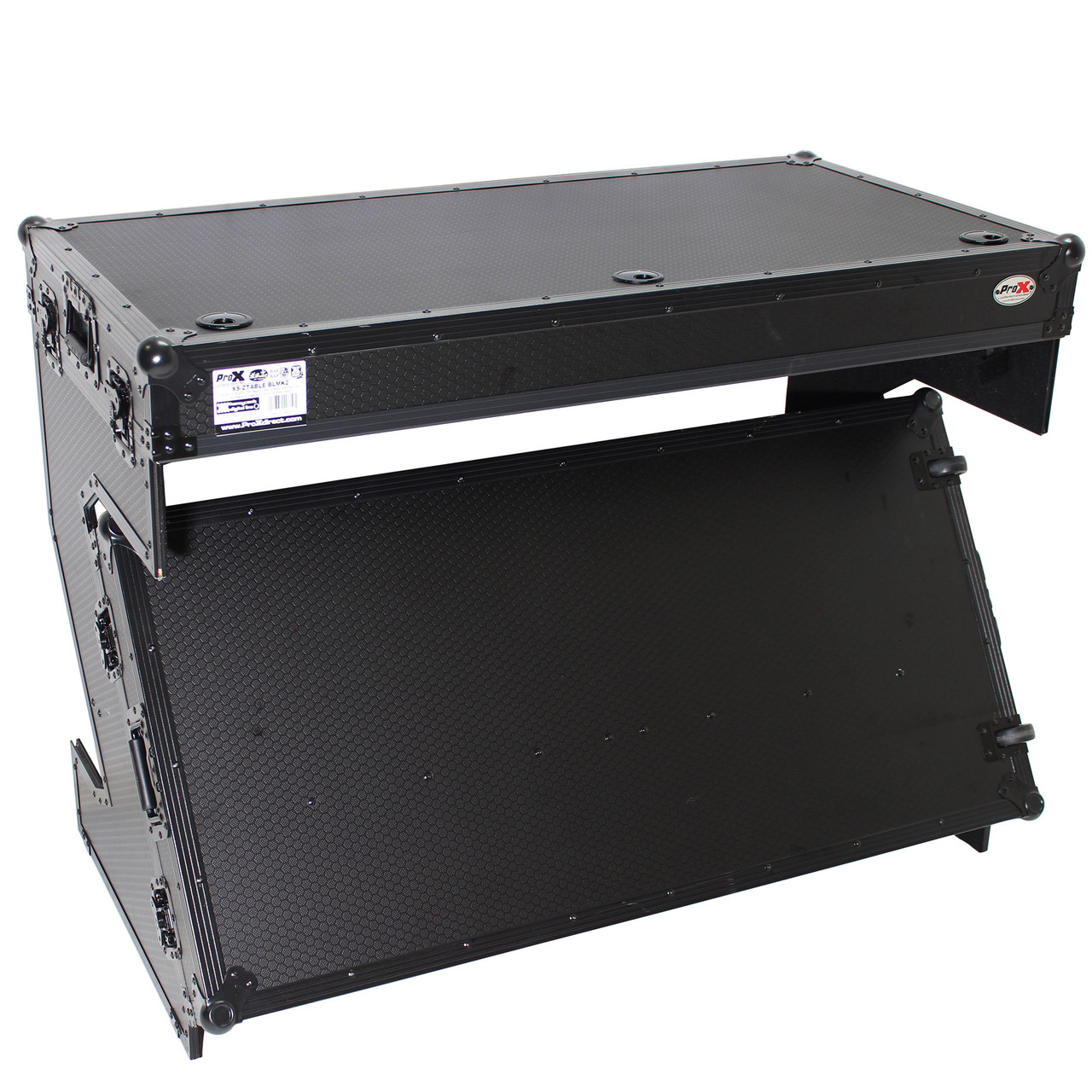 DJ Z-Table Folding DJ Table & Mobile Workstation Flight Case