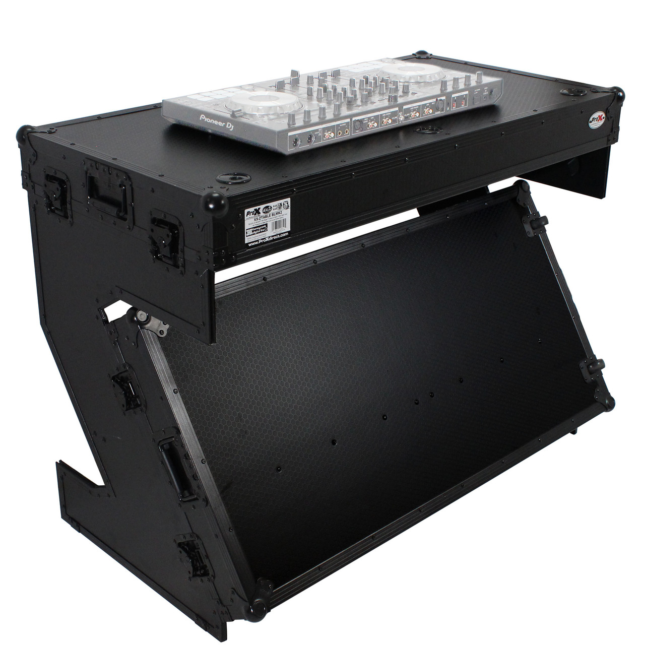 DJ Z-Table Folding DJ Table & Mobile Workstation Flight Case