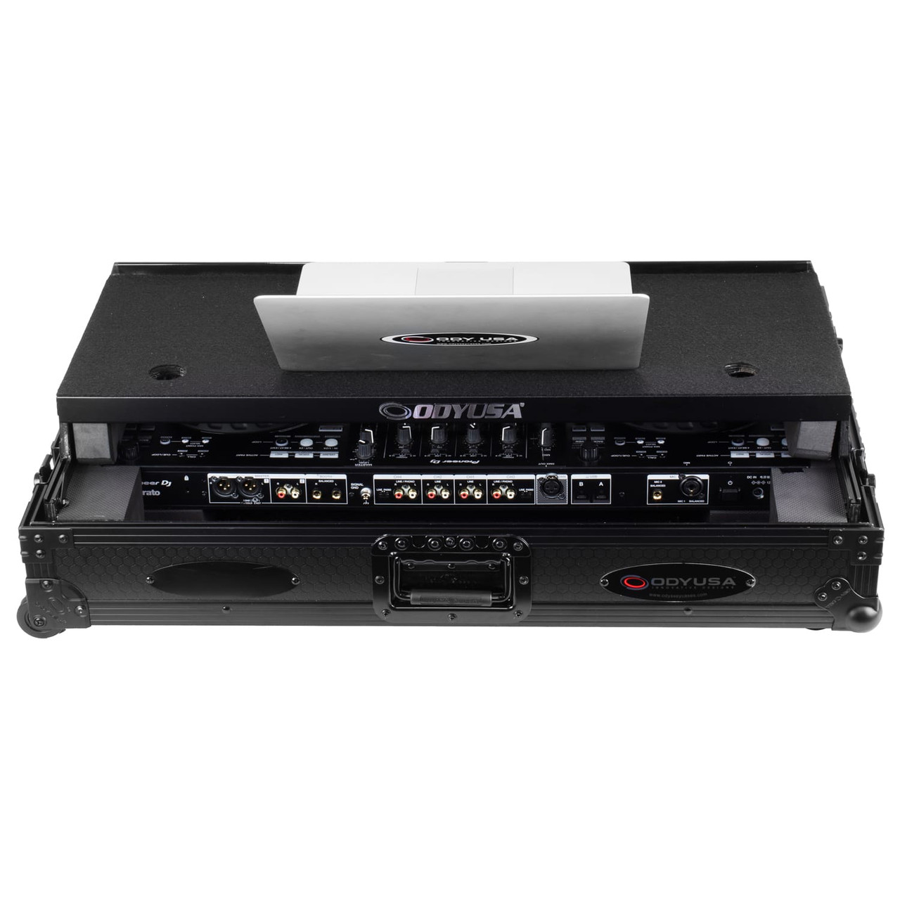 Odyssey Pioneer DJ DDJ-FLX10 I-Board 1U Flight Case with Glide