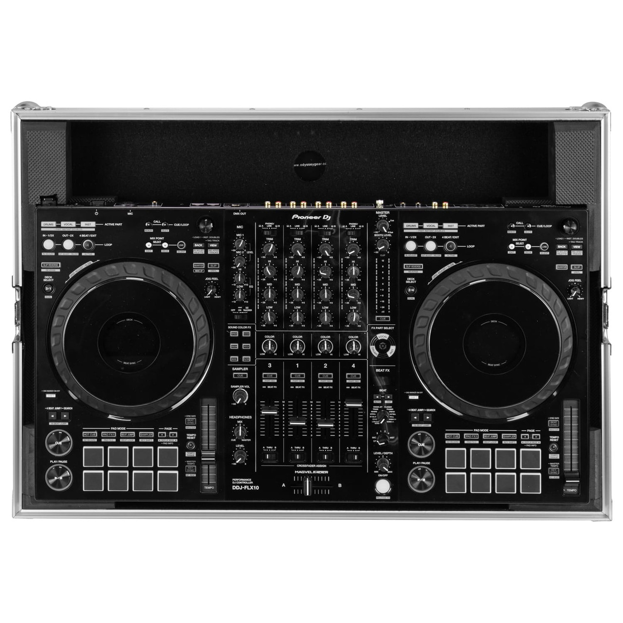 DDJ-FLX10 ODYSSEYとFZGSDDJFLX10Cケース Odyssey Pioneer DJ DDJ-FLX10 Flight Case